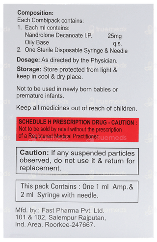 Raptic 25 Mg Injection 2 Ml
